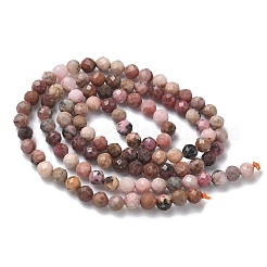Natural Rhodonite Beads Strands&nbsp;G-L651-C13-3.8mm