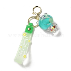 Mixed Bottle Acrylic Pendant Keychain Decoration&nbsp;KEYC-D018-07