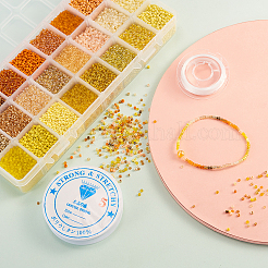 480g 24 Colors 12/0 Glass Round Seed Beads&nbsp;SEED-CJ0001-11