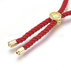 Cotton Cord Bracelet Making&nbsp;KK-F758-03-G