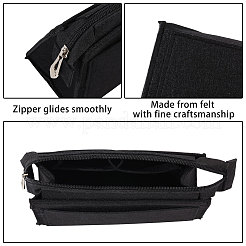 Rectangle Felt Purse Organizer Insert&nbsp;DIY-CO0001-11A-02