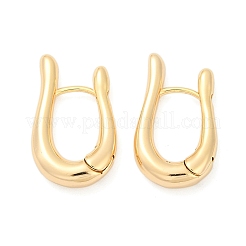Brass Hoop Earrings&nbsp;EJEW-Q016-16G