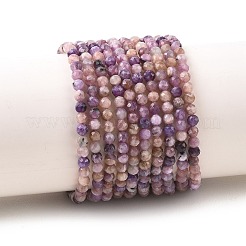 Natural Charoite Beads Strands&nbsp;G-K376-A04-3mm