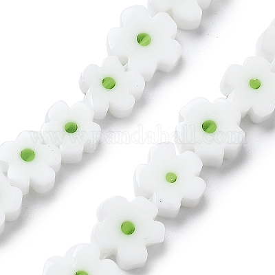 Handmade Millefiori Lampwork Beads Strands&nbsp;LAMP-F035-09P-1