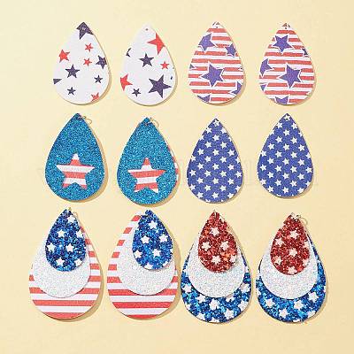 12Pcs 6 Styles Independence Day Theme&nbsp;FIND-FS0001-64-1