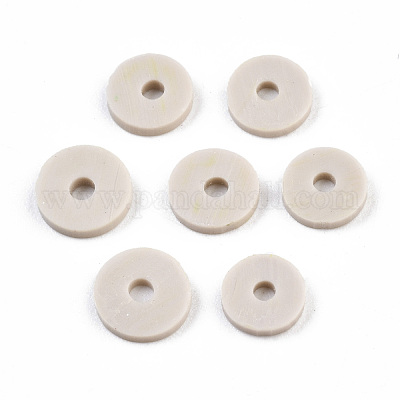 Handmade Polymer Clay Beads&nbsp;CLAY-R067-6.0mm-B02-1