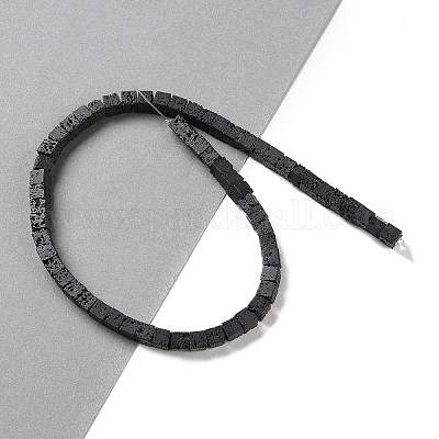 Synthetic Lava Rock Dyed Beads Strands&nbsp;G-H311-02B-10-1