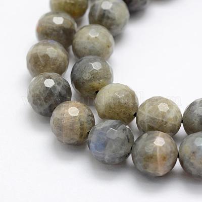 Natural Labradorite Beads Strands&nbsp;G-P322-32-4mm-1