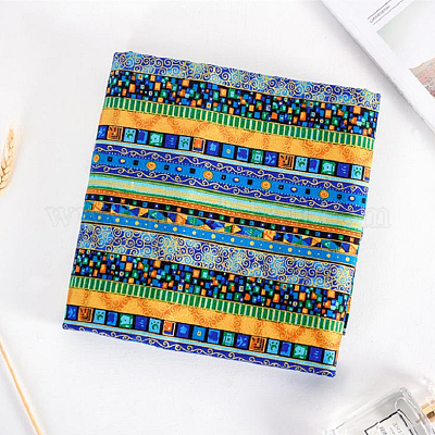 Rectangle Printed Cotton Linen Fabric&nbsp;PW-WG97318-04-1