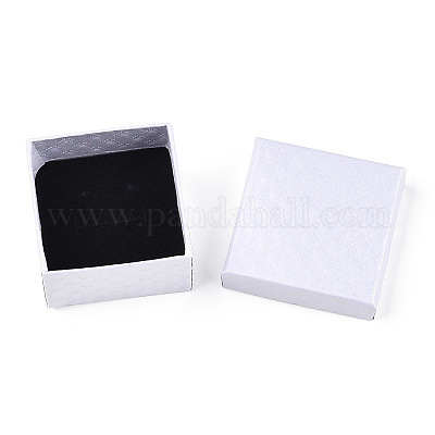 Square Cardboard Ring Boxes&nbsp;CBOX-S020-06-1