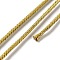 14M Two Tone Polyester Braided Cord, Round, Goldenrod, 2.5mm, about 15.31 Yards(14m)/Roll