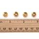 Brass Rhinestone Spacer Beads&nbsp;RB-A020-9mm-01G-3