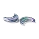 Transparent Baking Paint Glass Beads&nbsp;GLAA-D010-01A-3