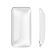 Transparent Rectangle Glass Cabochons&nbsp;GGLA-R025-38x19-1