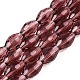 Transparent Glass Beads Strands&nbsp;EGLA-A037-T6x8mm-D13-1