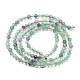 Natural Fluorite Beads Strands&nbsp;G-F509-38-3mm-7