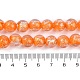 Handmade Gold Foil Lampwork Beads Strands&nbsp;LAMP-Q002-01F-4