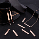 Brass Links&nbsp;KK-PH0002-15RG-6