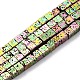 Electroplated Natural Lava Rock Beads Strands&nbsp;G-A256-B01-01I-1