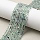 Natural Fluorite Beads Strands&nbsp;G-F509-38-3mm-5