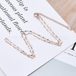 Brass Dapped Chains Chain Necklace Making&nbsp;MAK-N031-001-NF