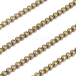 Brass Ball Chains&nbsp;CHC-S008-003E-AB