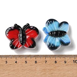 Opaque Printed Acrylic Beads&nbsp;AC-CBAA26B-14