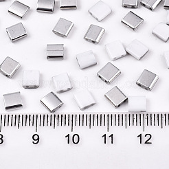 FGB 2-Hole Glass Seed Beads&nbsp;SEED-S031-L-ST41-K