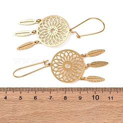 304 Stainless Steel Hoop Earrings&nbsp;EJEW-F393-21G