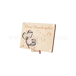 Laser Cut Wooden Money Holder Display Stands&nbsp;AJEW-FG0004-22A