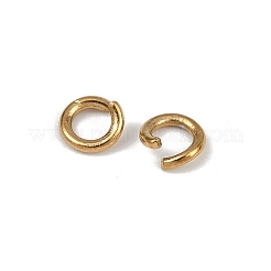 304 Stainless Steel Open Jump Rings&nbsp;STAS-Z137-01G-03
