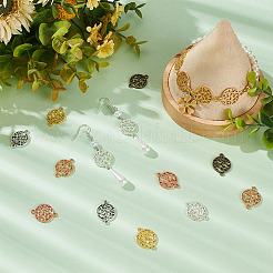 90Pcs 6 Colors Zinc Alloy Connector Charms&nbsp;FIND-PH0007-60