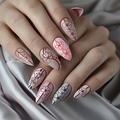 Stainless Steel DIY Nail Art Templates&nbsp;MRMJ-WH0092-034