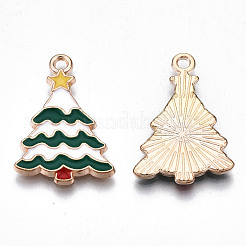 Alloy Enamel Pendants&nbsp;X-ENAM-Q442-027-RS