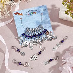 Knitting Theme Alloy Pendant Decorations&nbsp;HJEW-PH01541