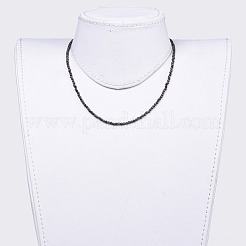 Natural Obsidian Beaded Necklaces&nbsp;NJEW-JN02492-09