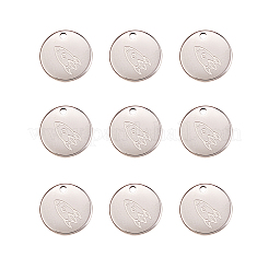 304 Stainless Steel Pendants&nbsp;STAS-CJC0003-47