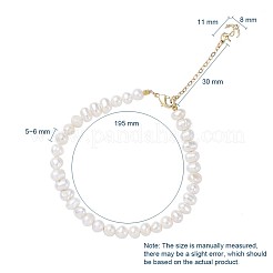 Natural Pearl Beaded Bracelets&nbsp;BJEW-JB04879
