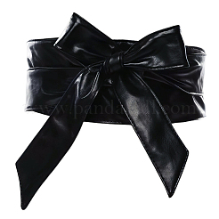 Bowknot PU Leather Wrap Around Waist Bands&nbsp;AJEW-WH20033-042A