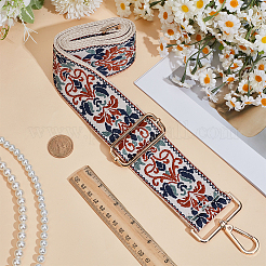 Ethnic Style Cotton Embroidered Adjustable Bag Straps&nbsp;FIND-CN0002-37B