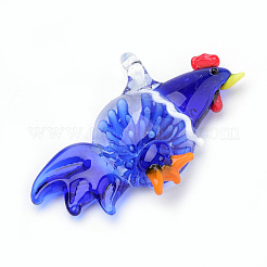 Handmade Lampwork Big Pendants&nbsp;LAMP-R138-11-B