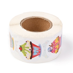 8 Styles Birthday Theme Paper Stickers&nbsp;X-DIY-L051-005B