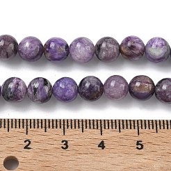 Natural Charoite Beads Strands&nbsp;G-C270-O02-04