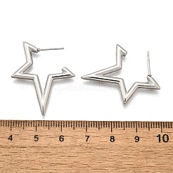 Non-Tarnish 304 Stainless Steel Stud Earrings for Women&nbsp;STAS-D084-25P