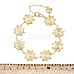 304 Stainless Steel Link Bracelets for Women&nbsp;BJEW-D359-02G