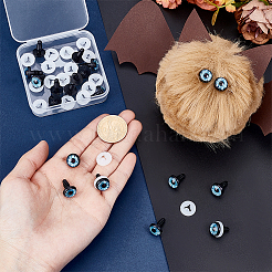 Glass Luminous Craft Doll Eye&nbsp;DIY-PH0030-39C