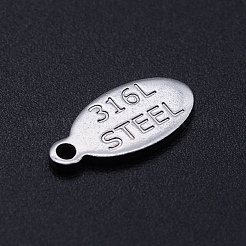 Non-Tarnish 201 Stainless Steel Charms&nbsp;STAS-S105-T804
