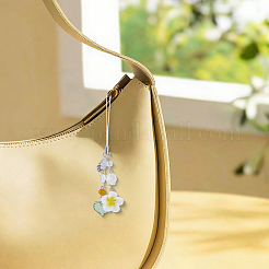 1Pc Alloy Polyester Mobile Straps&nbsp;AJEW-BM0001-22A