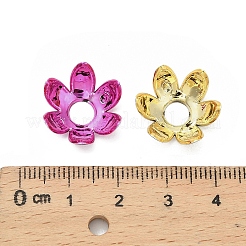 UV Plated ABS Bead Caps&nbsp;OACR-D316-04A