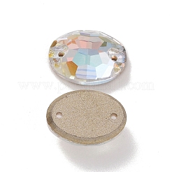 Oval Shape Sew on Rhinestone&nbsp;RGLA-C001-07A-001LA